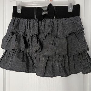 Mini Layered Skirt with Bow